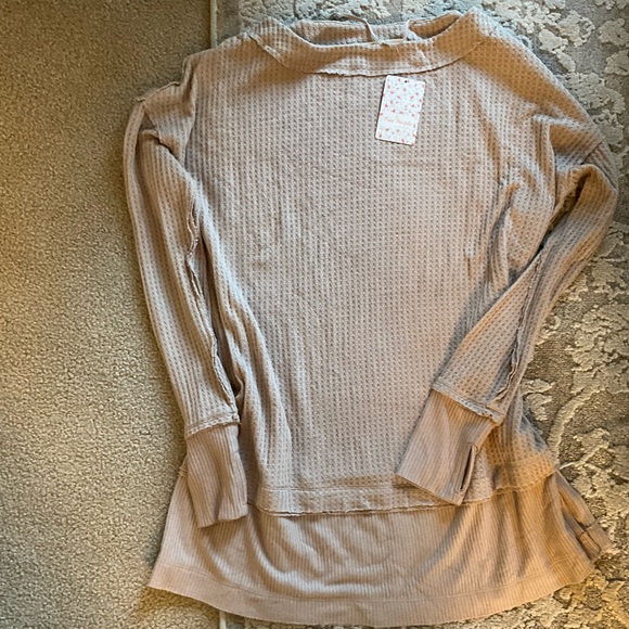 Free people North Shore tunic in sand - Picture 2 of 2